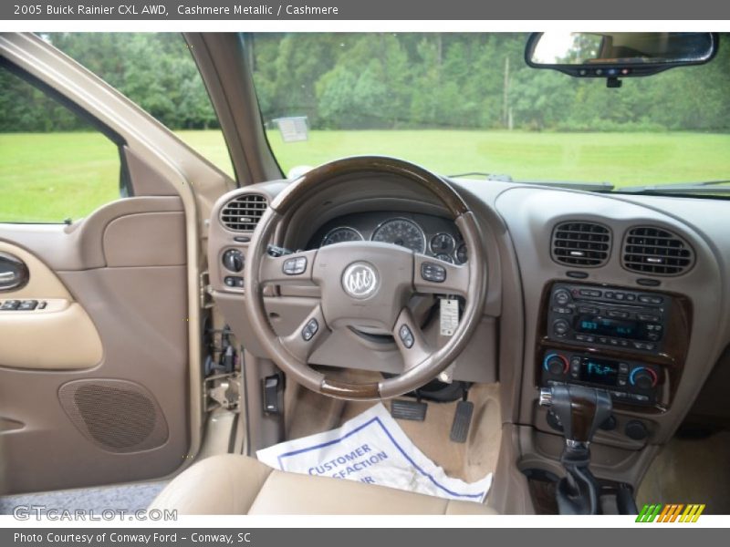 Cashmere Metallic / Cashmere 2005 Buick Rainier CXL AWD