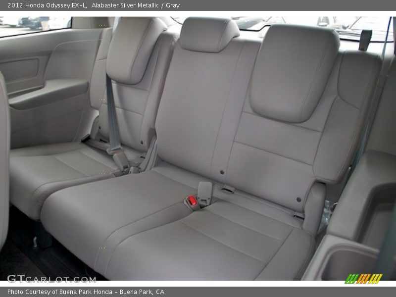 Alabaster Silver Metallic / Gray 2012 Honda Odyssey EX-L