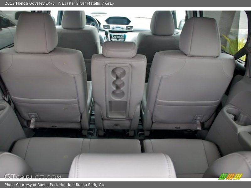 Alabaster Silver Metallic / Gray 2012 Honda Odyssey EX-L