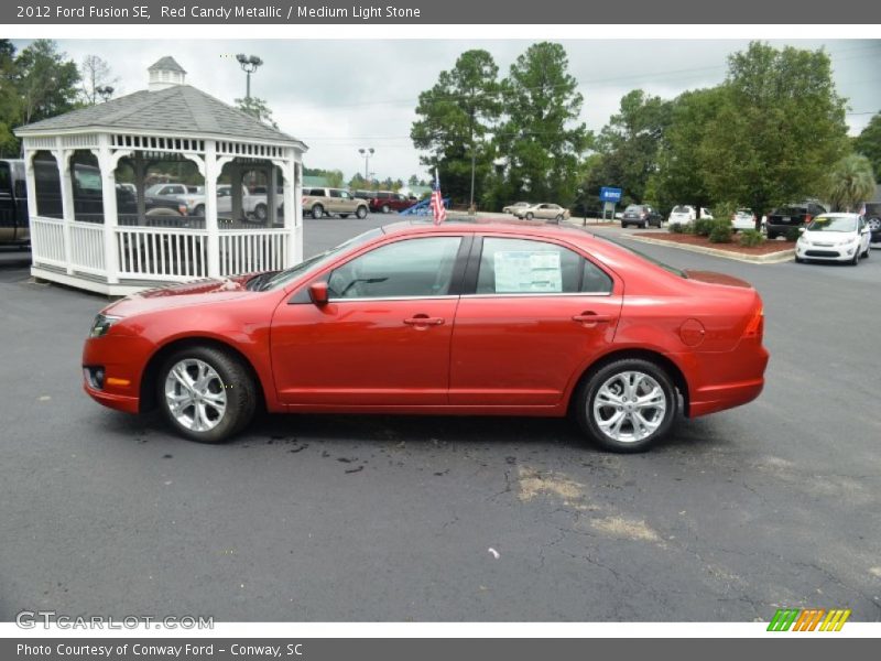  2012 Fusion SE Red Candy Metallic