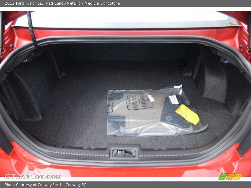  2012 Fusion SE Trunk