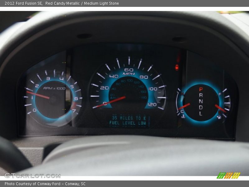  2012 Fusion SE SE Gauges