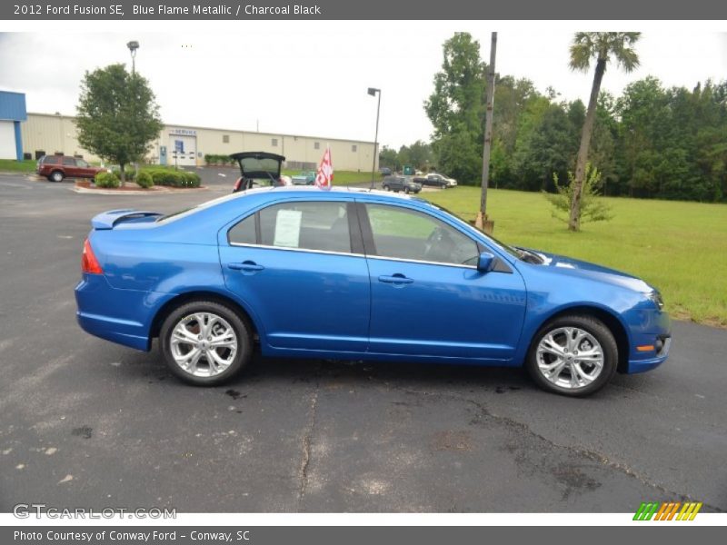  2012 Fusion SE Blue Flame Metallic