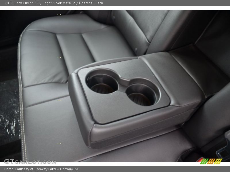 Ingot Silver Metallic / Charcoal Black 2012 Ford Fusion SEL