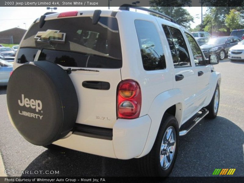 Stone White / Taupe 2003 Jeep Liberty Limited 4x4