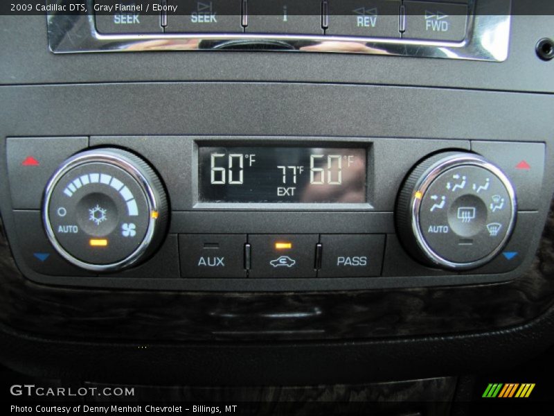Controls of 2009 DTS 