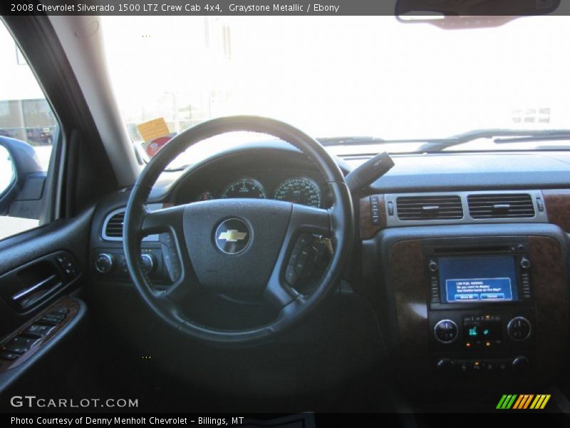 Graystone Metallic / Ebony 2008 Chevrolet Silverado 1500 LTZ Crew Cab 4x4