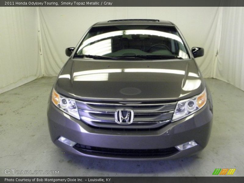 Smoky Topaz Metallic / Gray 2011 Honda Odyssey Touring