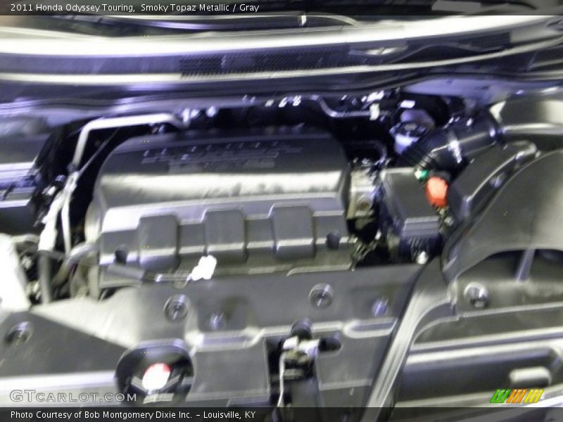 Smoky Topaz Metallic / Gray 2011 Honda Odyssey Touring