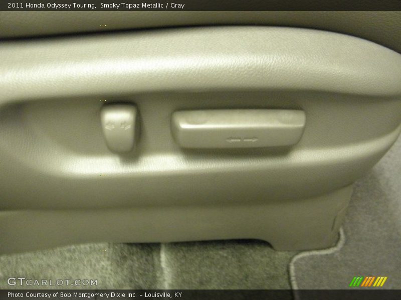 Smoky Topaz Metallic / Gray 2011 Honda Odyssey Touring