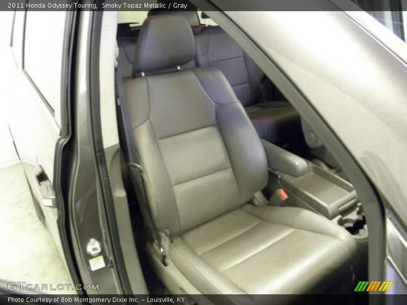 Smoky Topaz Metallic / Gray 2011 Honda Odyssey Touring