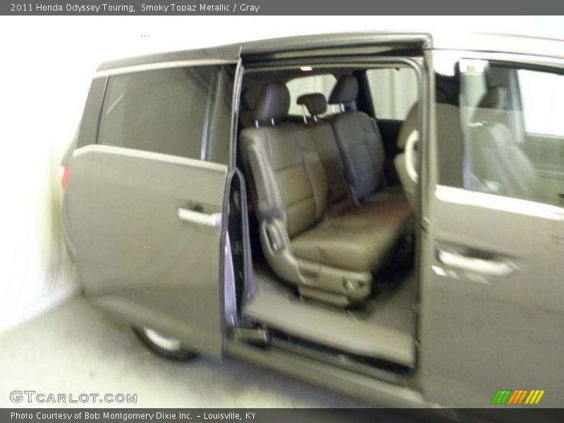 Smoky Topaz Metallic / Gray 2011 Honda Odyssey Touring