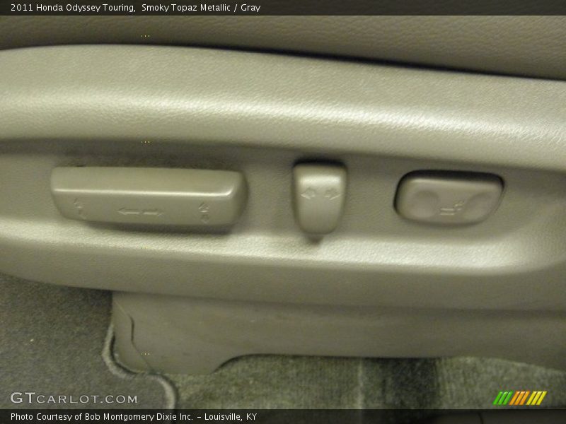 Smoky Topaz Metallic / Gray 2011 Honda Odyssey Touring
