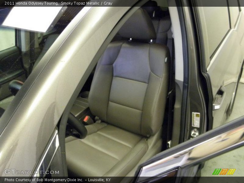 Smoky Topaz Metallic / Gray 2011 Honda Odyssey Touring