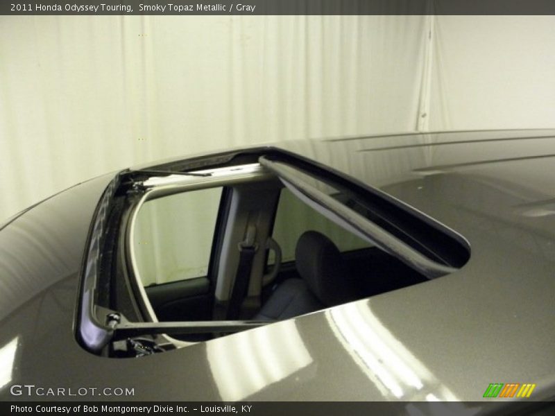 Smoky Topaz Metallic / Gray 2011 Honda Odyssey Touring