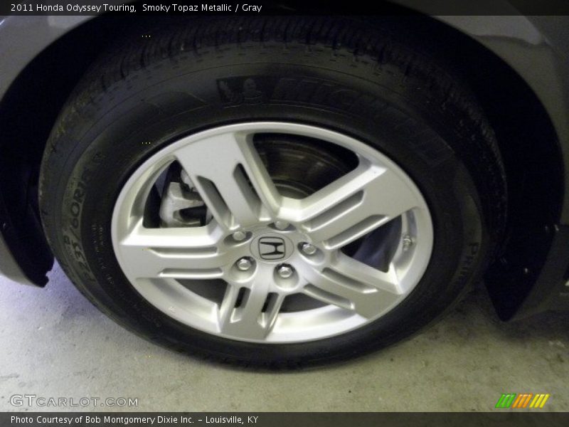 Smoky Topaz Metallic / Gray 2011 Honda Odyssey Touring