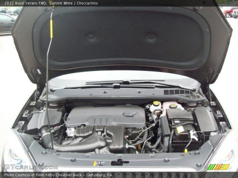 Summit White / Choccachino 2012 Buick Verano FWD