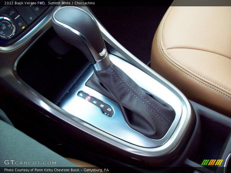 Summit White / Choccachino 2012 Buick Verano FWD