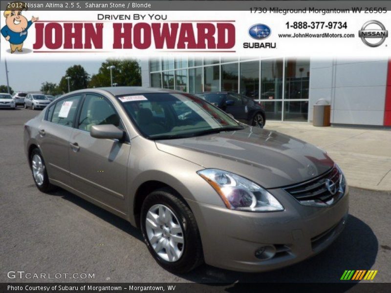 Saharan Stone / Blonde 2012 Nissan Altima 2.5 S