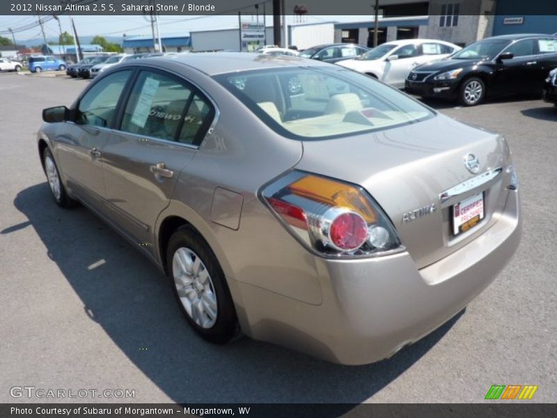 Saharan Stone / Blonde 2012 Nissan Altima 2.5 S