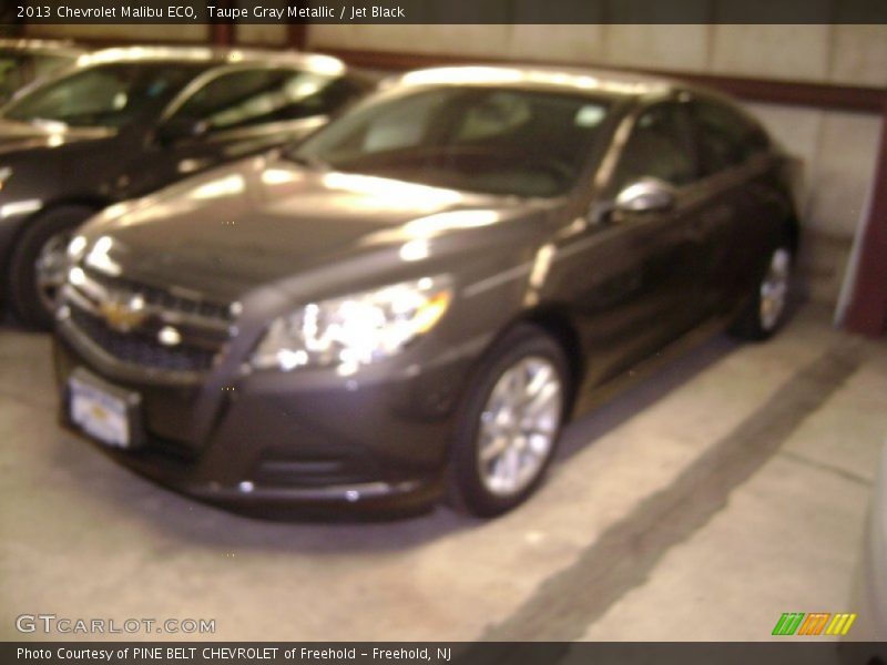 Taupe Gray Metallic / Jet Black 2013 Chevrolet Malibu ECO
