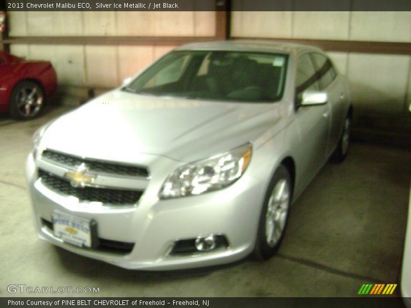 Silver Ice Metallic / Jet Black 2013 Chevrolet Malibu ECO