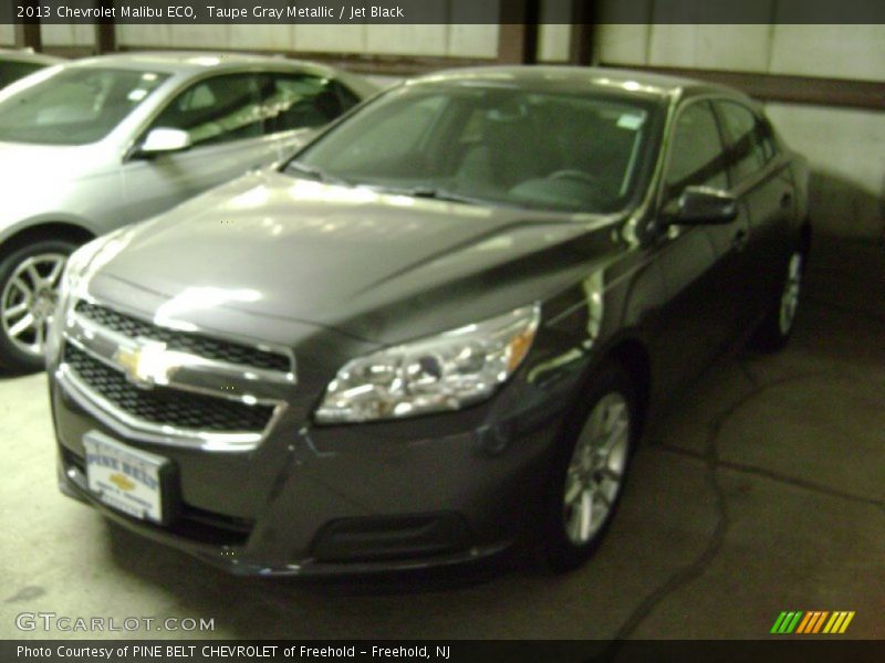 Taupe Gray Metallic / Jet Black 2013 Chevrolet Malibu ECO