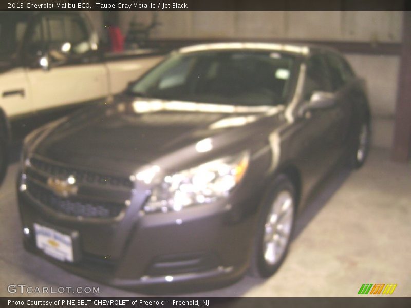 Taupe Gray Metallic / Jet Black 2013 Chevrolet Malibu ECO