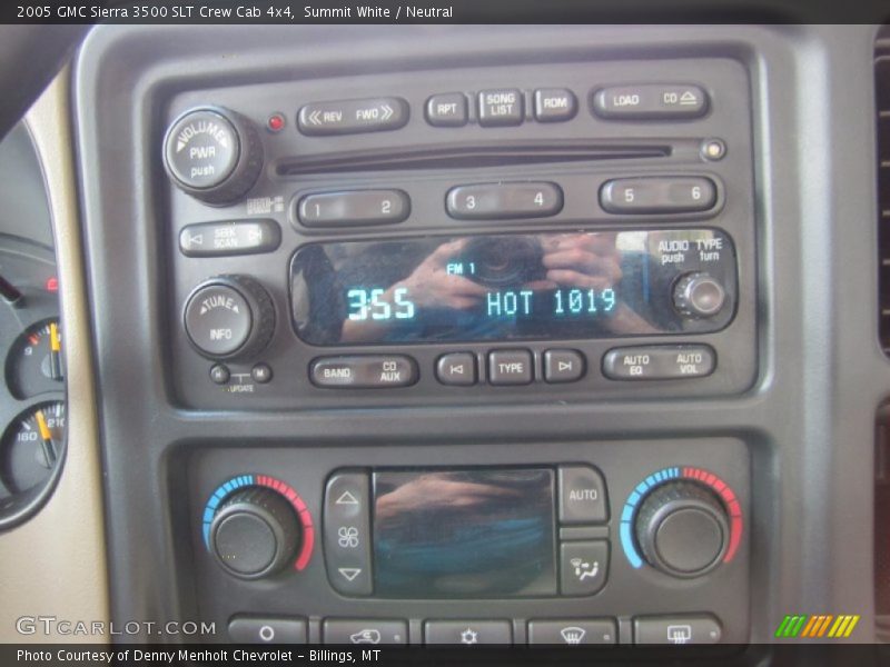 Summit White / Neutral 2005 GMC Sierra 3500 SLT Crew Cab 4x4
