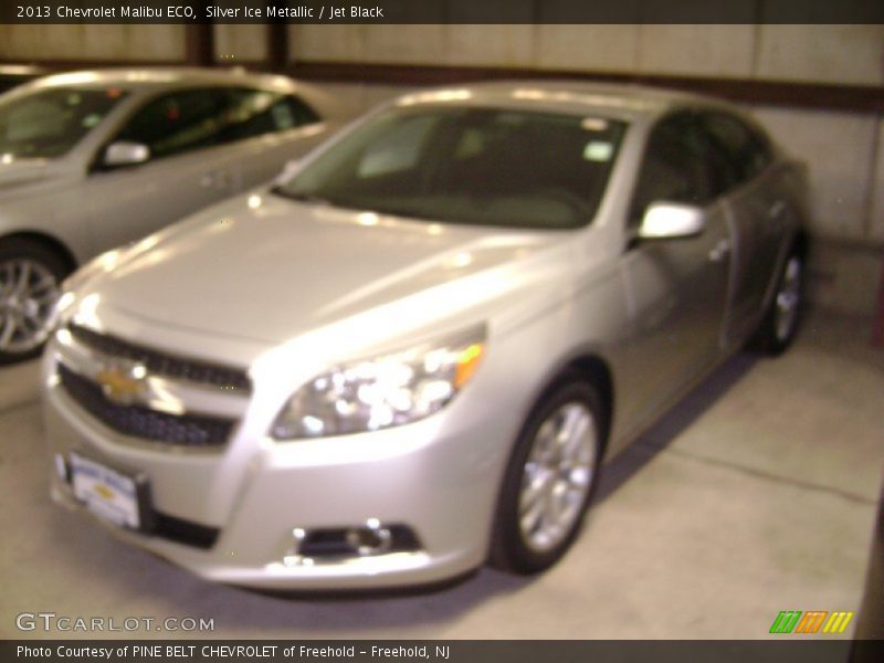 Silver Ice Metallic / Jet Black 2013 Chevrolet Malibu ECO