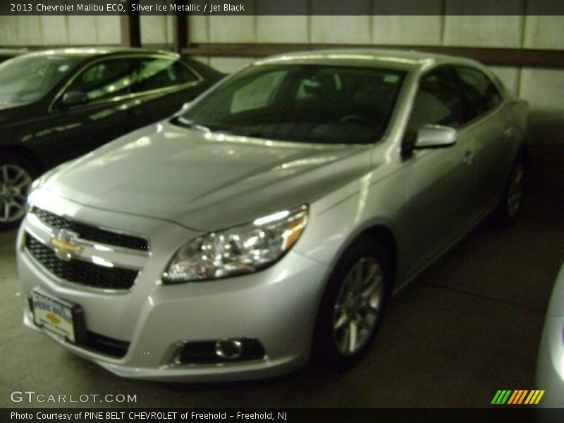 Silver Ice Metallic / Jet Black 2013 Chevrolet Malibu ECO