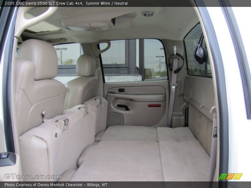 2005 Sierra 3500 SLT Crew Cab 4x4 Neutral Interior