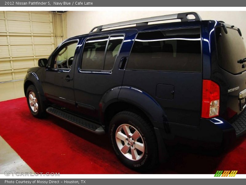 Navy Blue / Cafe Latte 2012 Nissan Pathfinder S