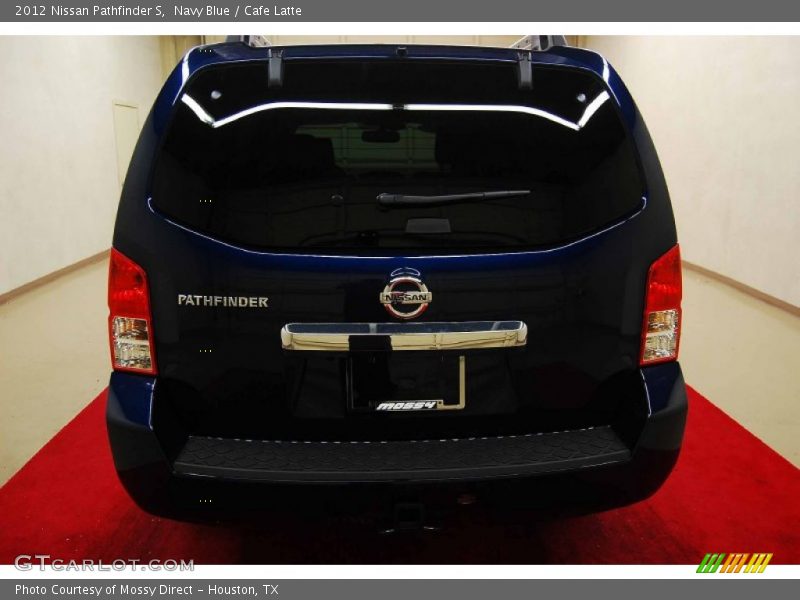 Navy Blue / Cafe Latte 2012 Nissan Pathfinder S