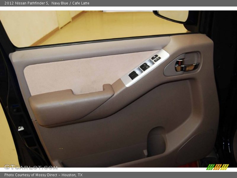 Navy Blue / Cafe Latte 2012 Nissan Pathfinder S