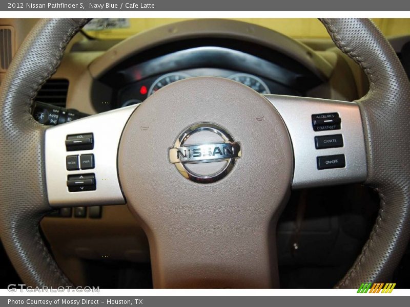 Navy Blue / Cafe Latte 2012 Nissan Pathfinder S