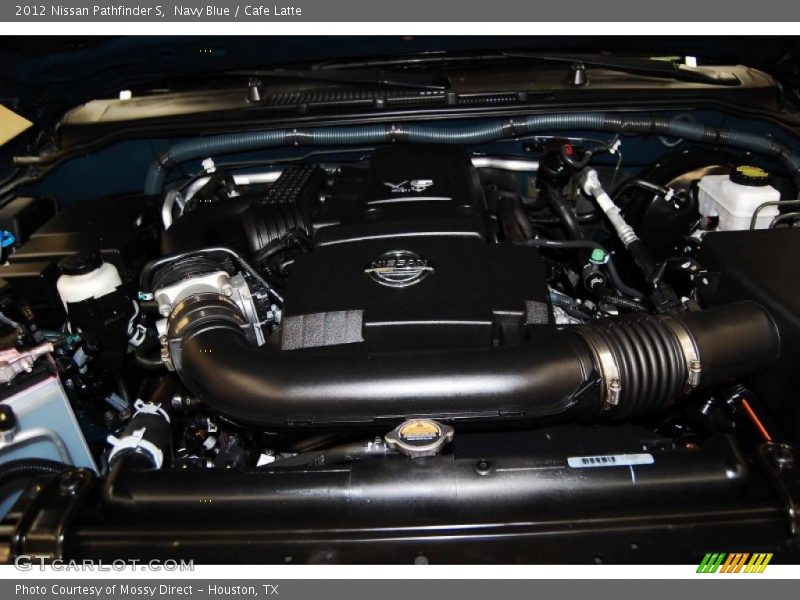 Navy Blue / Cafe Latte 2012 Nissan Pathfinder S