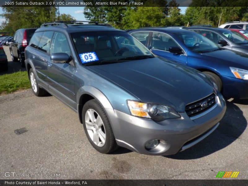 Atlantic Blue Pearl / Taupe 2005 Subaru Outback 3.0 R VDC Limited Wagon