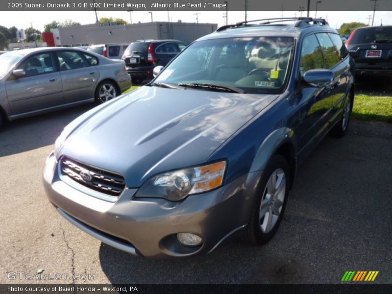 Atlantic Blue Pearl / Taupe 2005 Subaru Outback 3.0 R VDC Limited Wagon