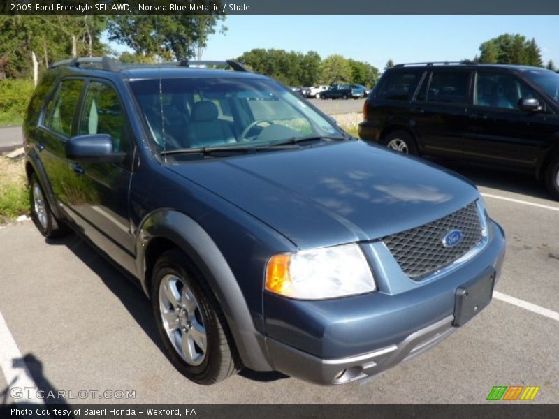 Norsea Blue Metallic / Shale 2005 Ford Freestyle SEL AWD