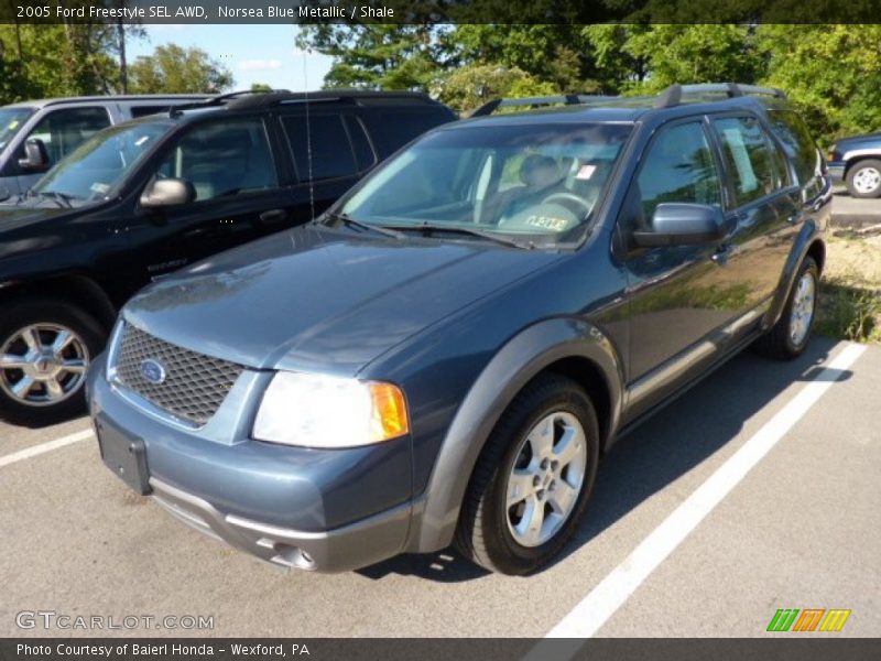 Norsea Blue Metallic / Shale 2005 Ford Freestyle SEL AWD