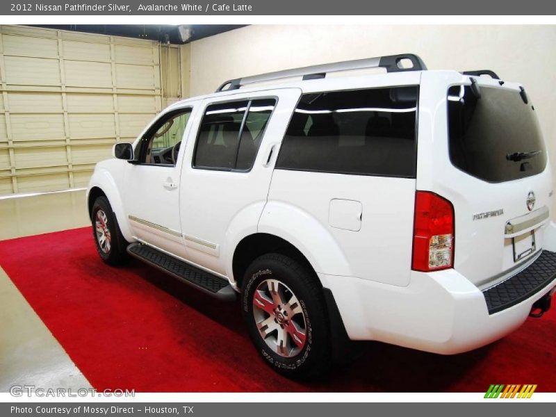 Avalanche White / Cafe Latte 2012 Nissan Pathfinder Silver