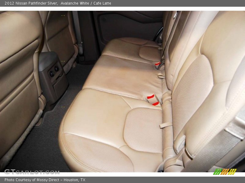 Avalanche White / Cafe Latte 2012 Nissan Pathfinder Silver