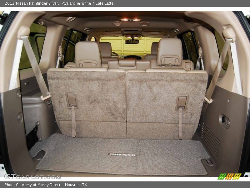 Avalanche White / Cafe Latte 2012 Nissan Pathfinder Silver