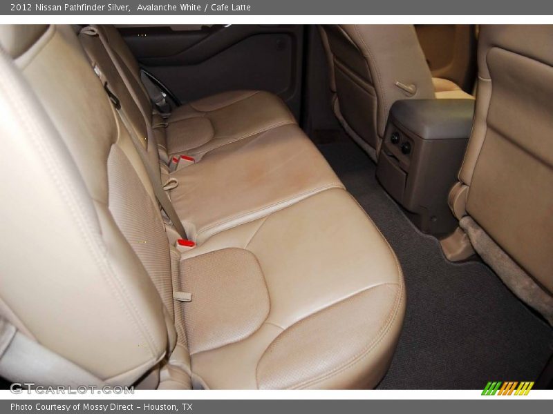 Avalanche White / Cafe Latte 2012 Nissan Pathfinder Silver