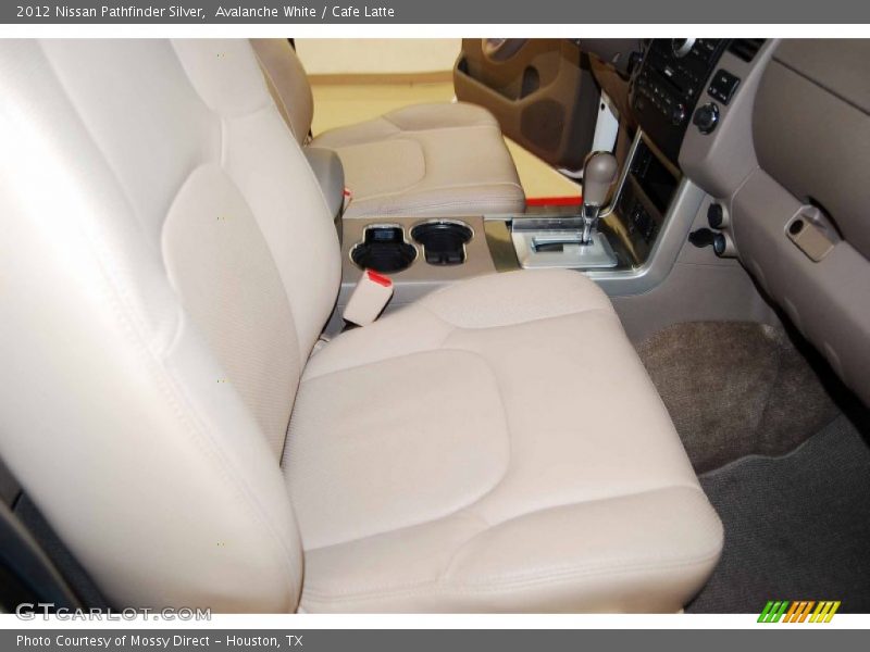 Avalanche White / Cafe Latte 2012 Nissan Pathfinder Silver