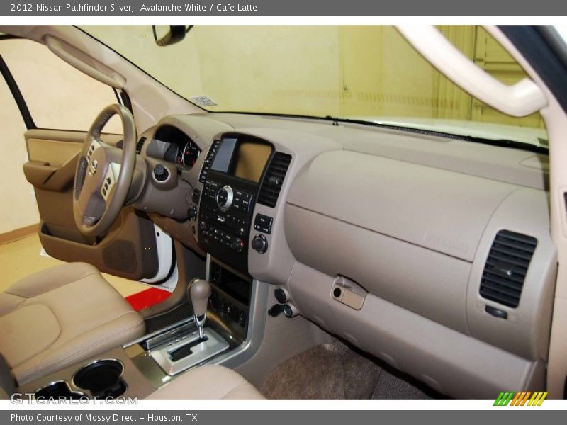 Avalanche White / Cafe Latte 2012 Nissan Pathfinder Silver
