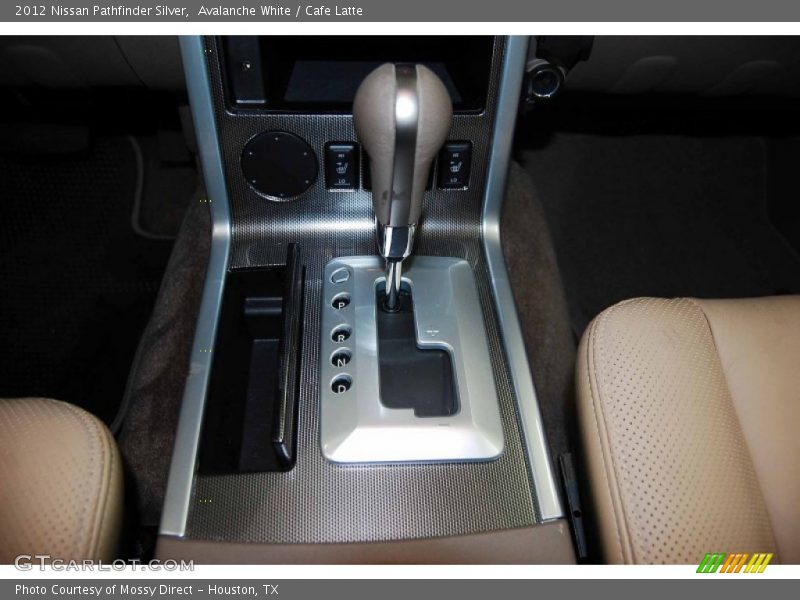 Avalanche White / Cafe Latte 2012 Nissan Pathfinder Silver
