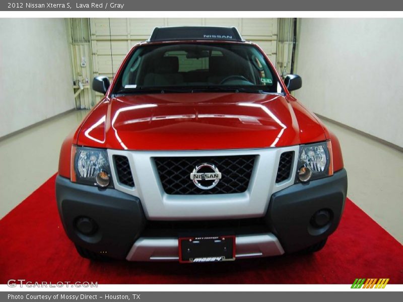 Lava Red / Gray 2012 Nissan Xterra S