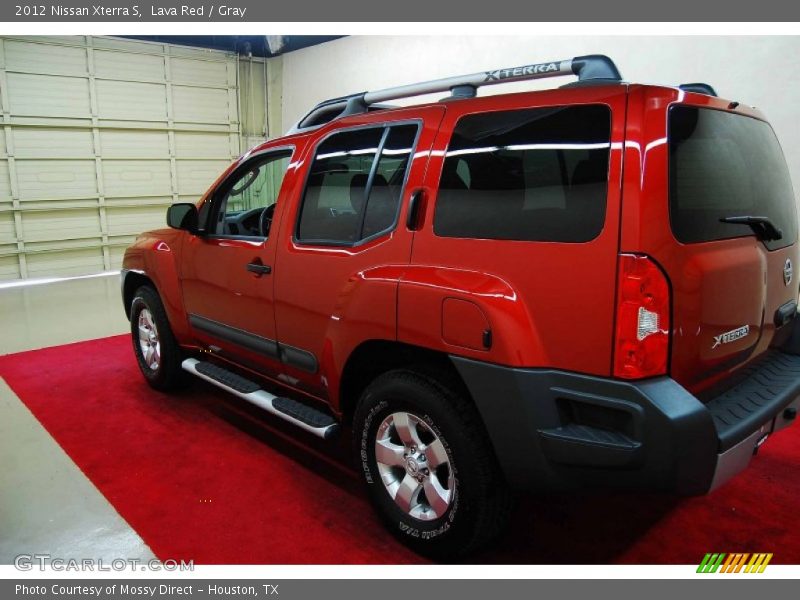 Lava Red / Gray 2012 Nissan Xterra S